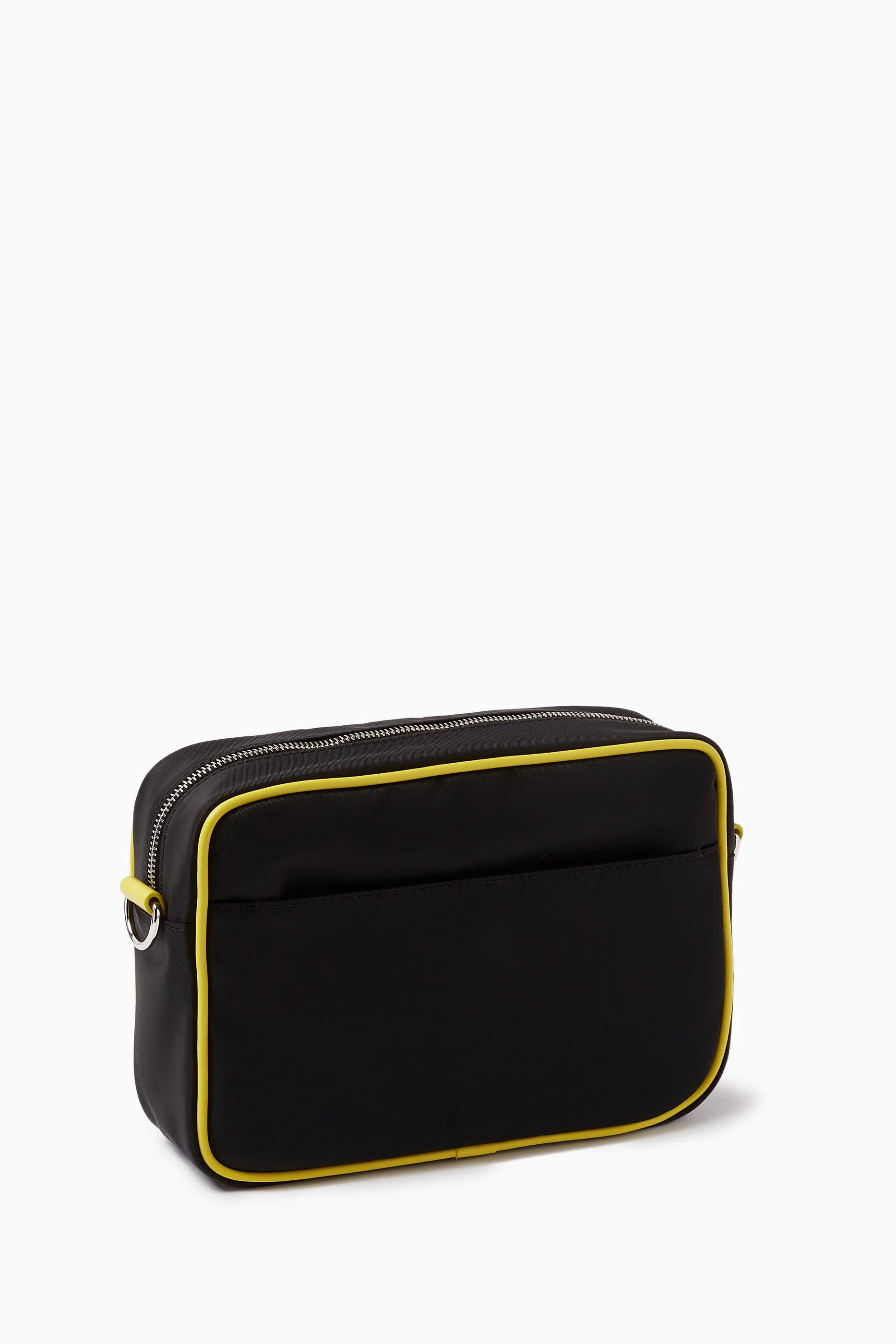 Off-White o1y0225 Size : OS / Logo Cross-Body Bag in Black/Yellow Size ONE SIZE - 4 Thumbnail