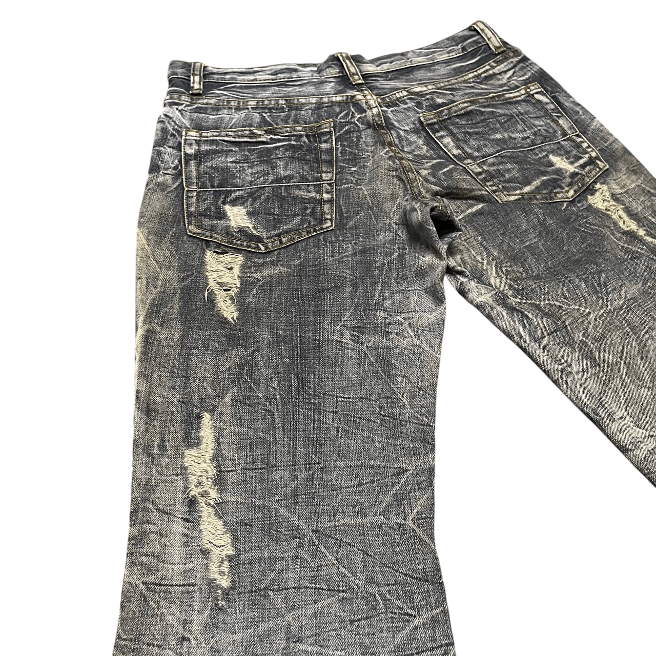 semanticdesign Vintage Semantic Design Flared Jeans Size US 31 - 14 Thumbnail