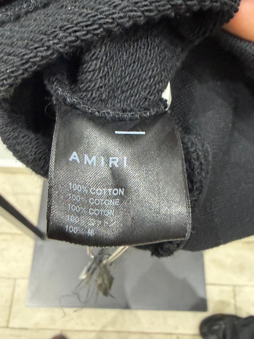 Amiri CC28 Floral Logo Sweatshirt in Black Size US M / EU 48-50 / 2 - 5 Thumbnail
