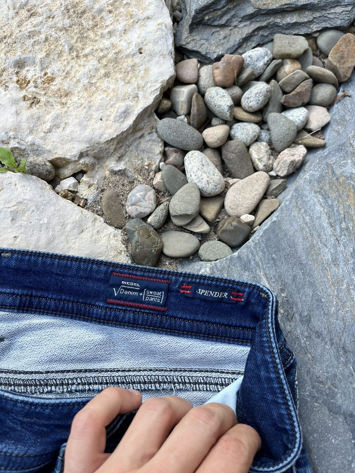 Diesel × Vintage Vintage Diesel 30 y2k spender jeans distressed sweatpants Size US 30 / EU 46 - 15 Thumbnail