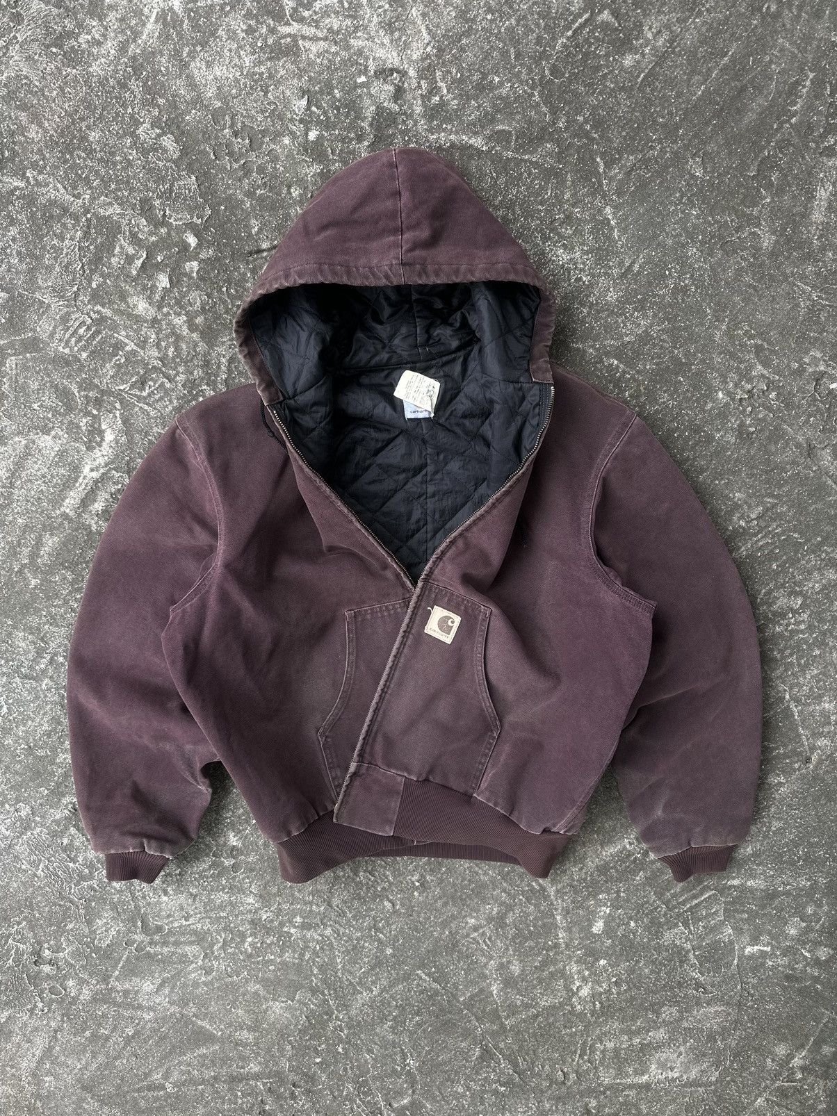 Carhartt Rare!!! Vintage 90s Carhartt J06 BRG Hooded Jacket Boxy XL Size US XL / EU 56 / 4 - 6 Thumbnail