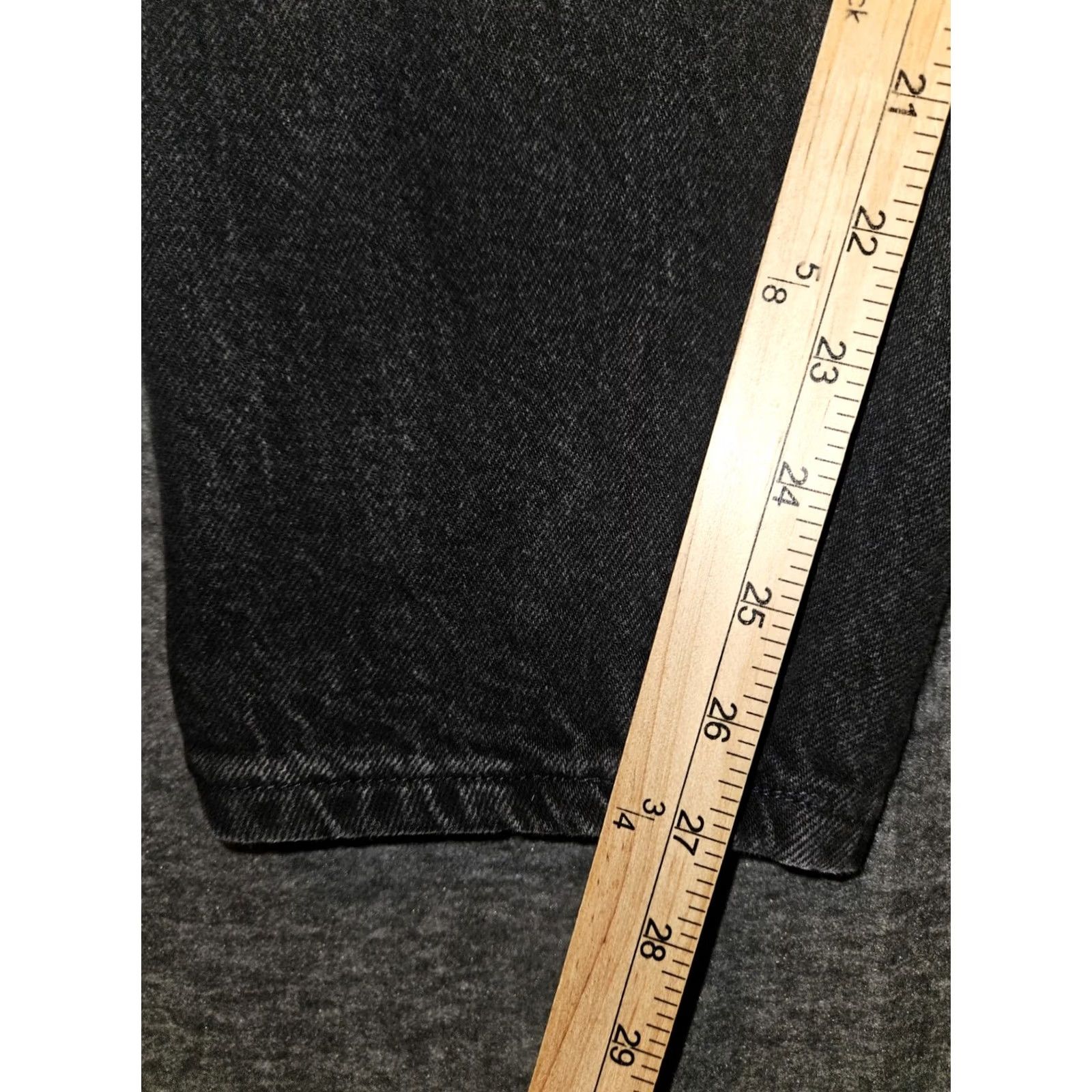 Wrangler VINTAGE Wrangler Jeans Women's 18P Black Tapered USA Cotton 90's Western Size 40" / US 18 - 5 Thumbnail
