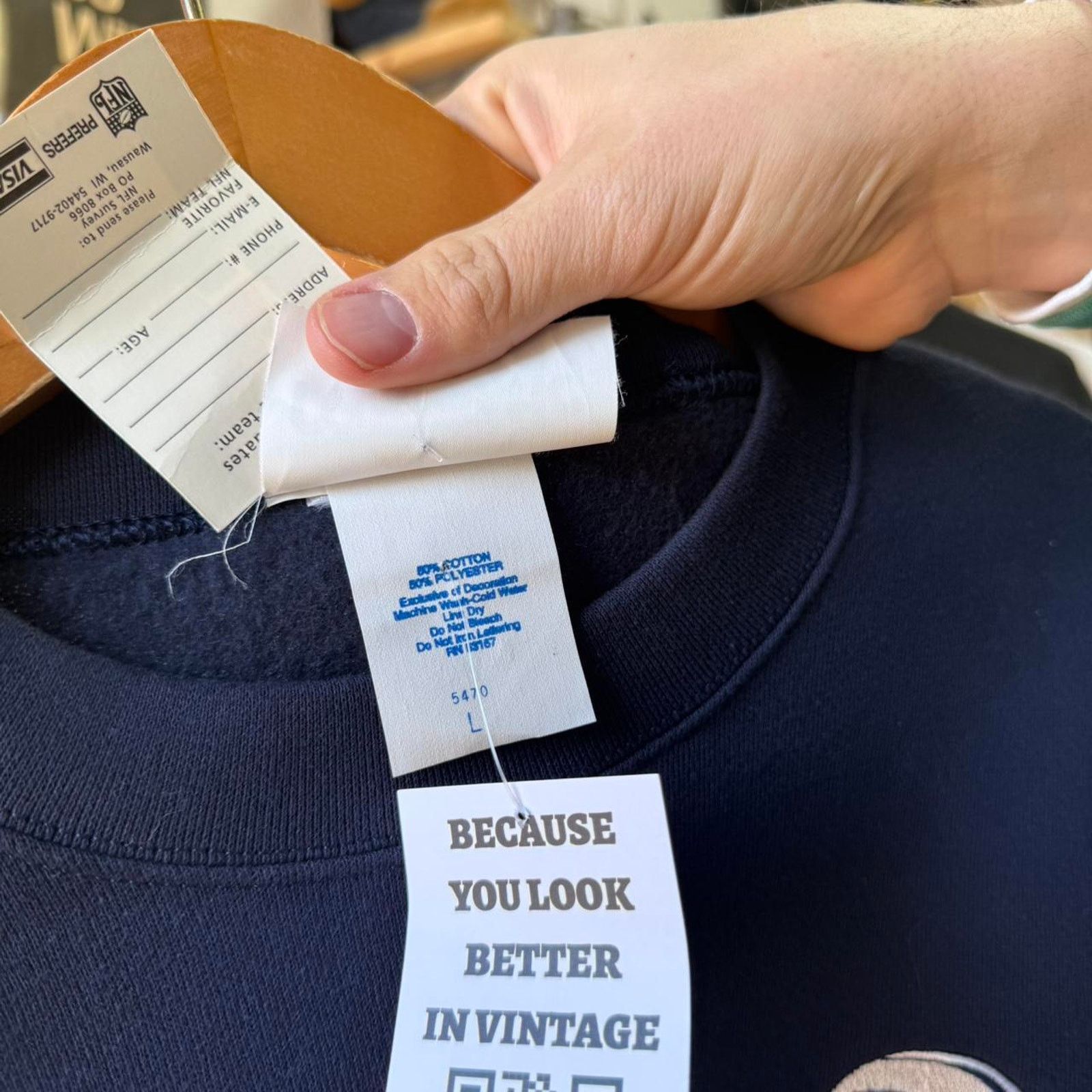 NFL × Vintage Vintage 90s Tennessee Titans NFL Football Crewneck Size US L / EU 52-54 / 3 - 5 Thumbnail