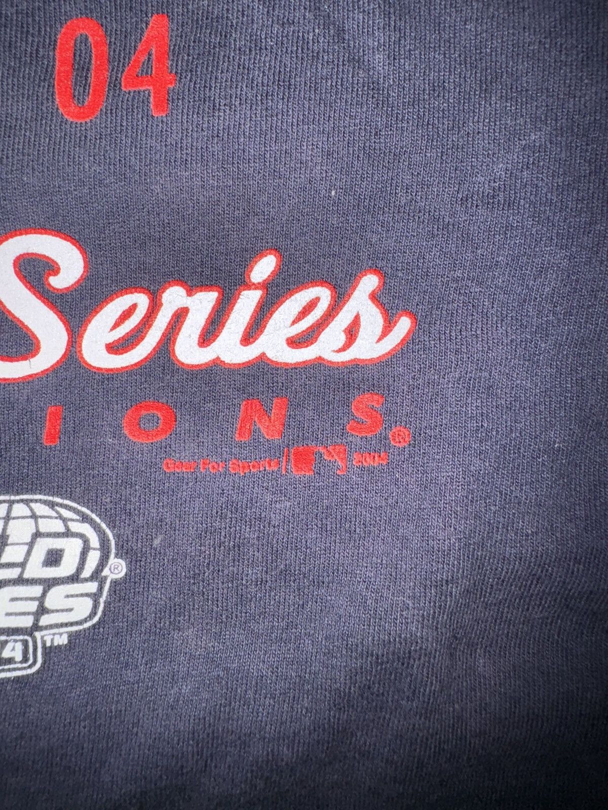 MLB × Vintage Vintage 2004 Red Sox Champion Tee Size US XL / EU 56 / 4 - 4 Thumbnail