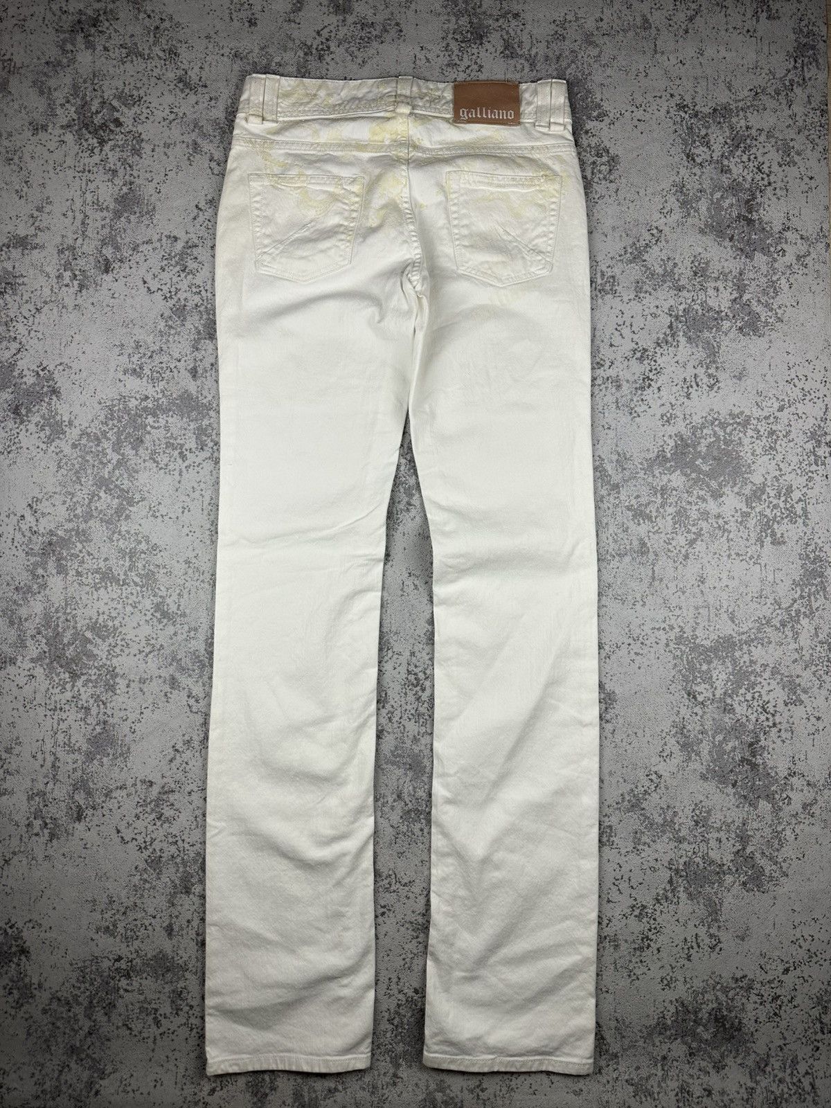 John Galliano Rare❗️John Galliano Distressed Denim Pants Size US 32 / EU 48 - 2 Thumbnail