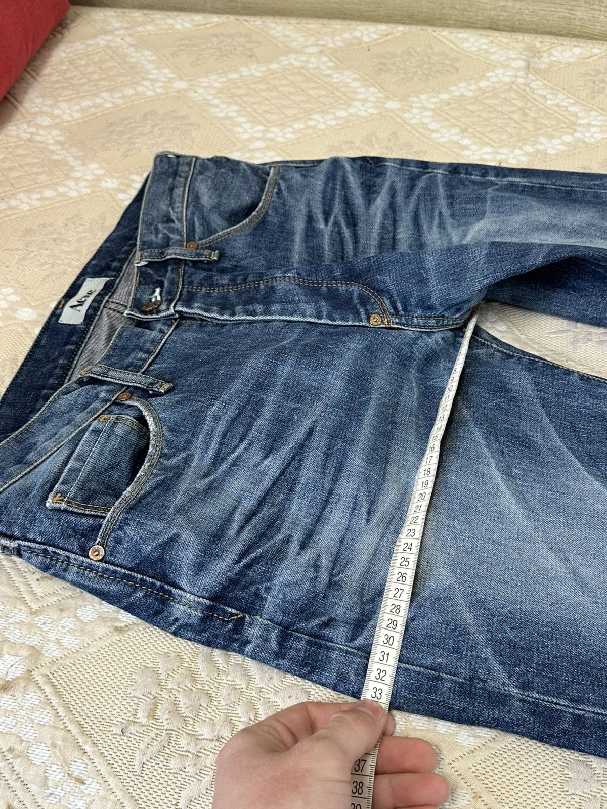 Acne Studios 🔥 Acne Studios Moc Hide Jeans 33x34 Vintage Wash Denim Pants Size US 33 - 11 Thumbnail