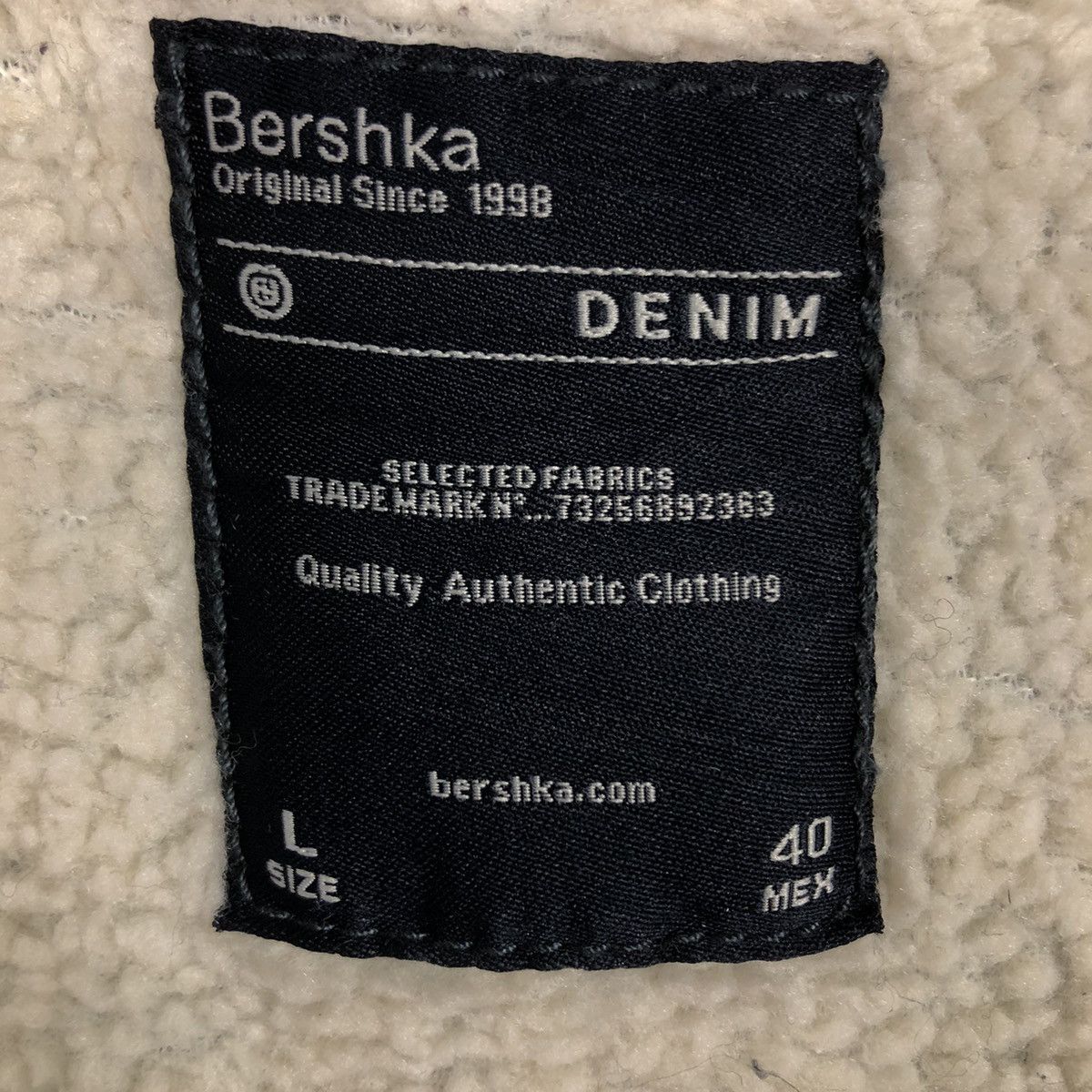 Japanese Brand 📌Denim Trucker Biker Jacket Bershka Knit Hand Issey Miyake Size US L / EU 52-54 / 3 - 20 Thumbnail