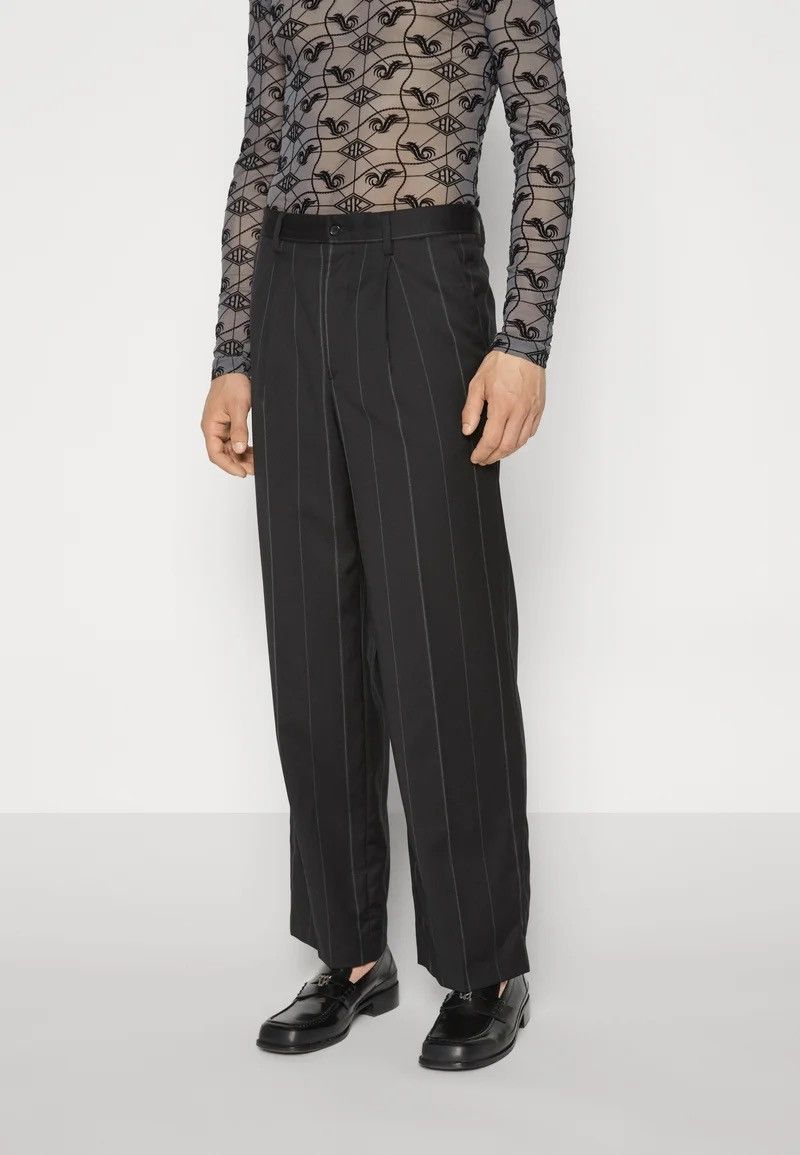 Han Kjobenhavn !DS! AW22 Han Kjobenhavn Pleated Suit Black Track Trousers Size US 32 / EU 48 - 5 Thumbnail
