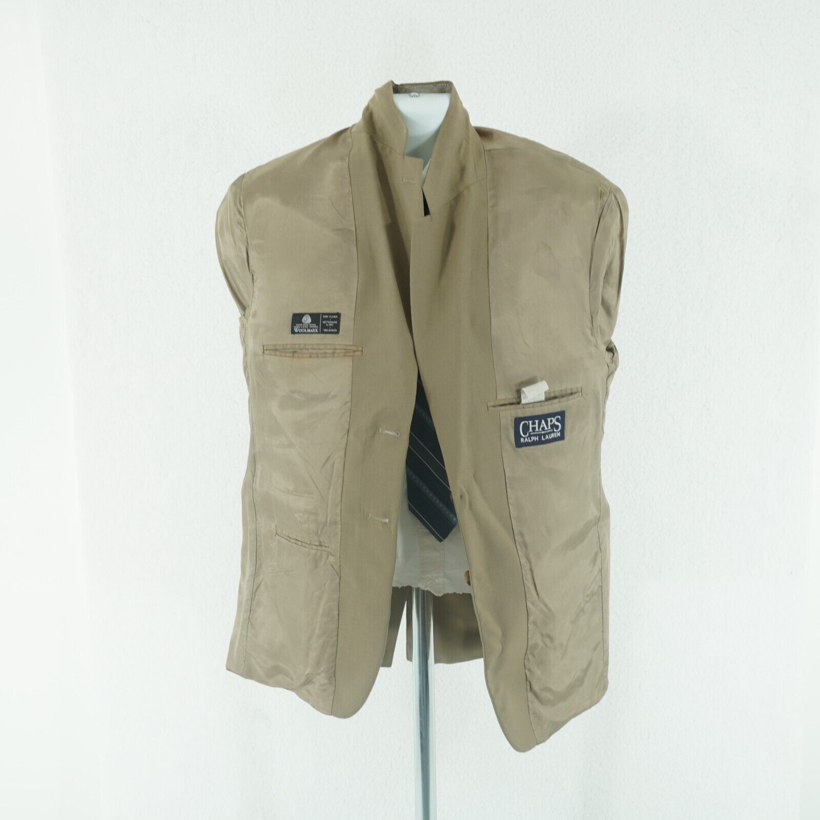 Ralph Lauren Chaps Ralph Lauren Wool Tan 2 Button Blazer 40R Suit Jacket Size 40R - 12 Thumbnail