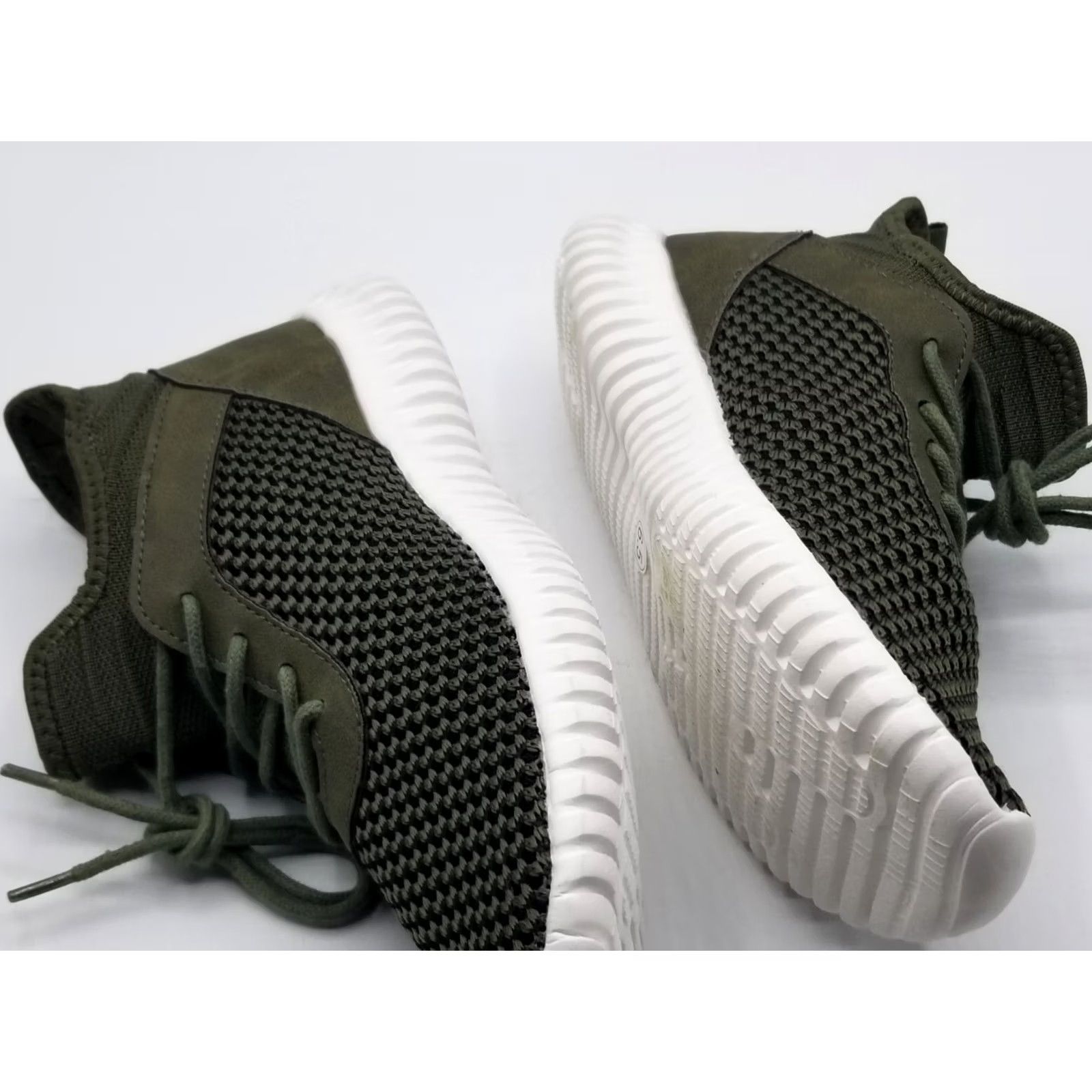 Vintage Dirty Laundry Harlen Fabric Hight Top Olive 6.5 Womens Shoes Running Cross Training Medium (B, M) Sneakers Size M / US 6-8 / IT 42-44 - 7 Thumbnail