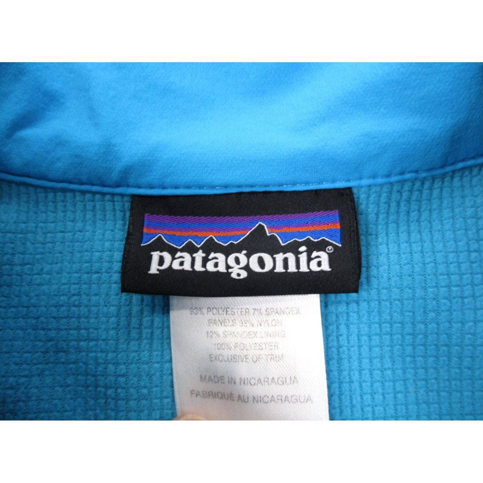 Patagonia Patagonia Jacket Womens L Blue Adze Hybrid Softshell Windbreaker Casual Outdoors 83455 Size L / US 10 / IT 46 - 7 Thumbnail