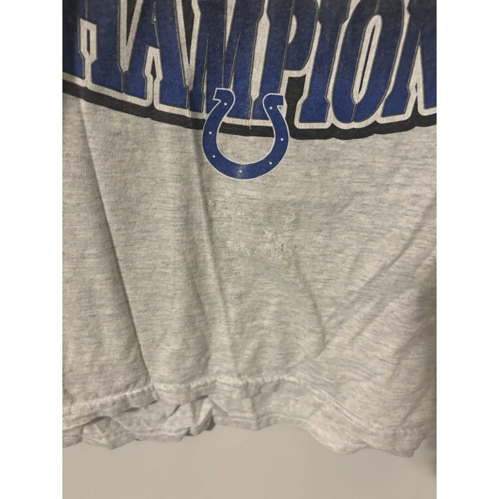 NFL Vintage Distressed Grey AFC East champions NFL Size small Size US S / EU 44-46 / 1 - 7 Thumbnail