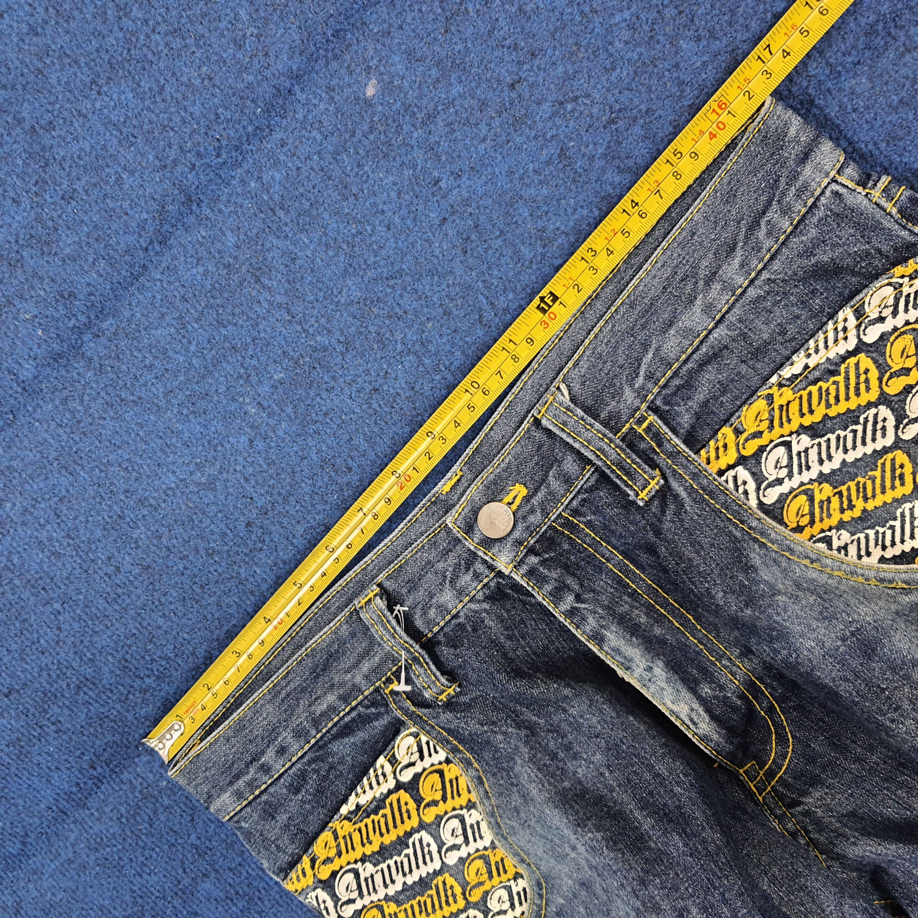 Airwalk Vintage Airwalk Skater Distressed Graphic Jeans C297N29 Size US 32 / EU 48 - 16 Thumbnail