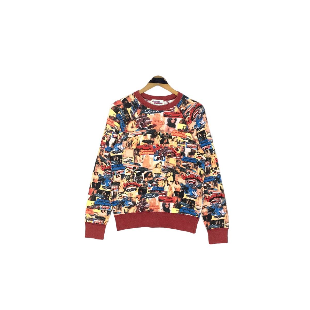 Hysteric Glamour Vintage Hysteric Glamour Showtime Full Print Sweatshirt Size US S / EU 44-46 / 1 - 2 Thumbnail