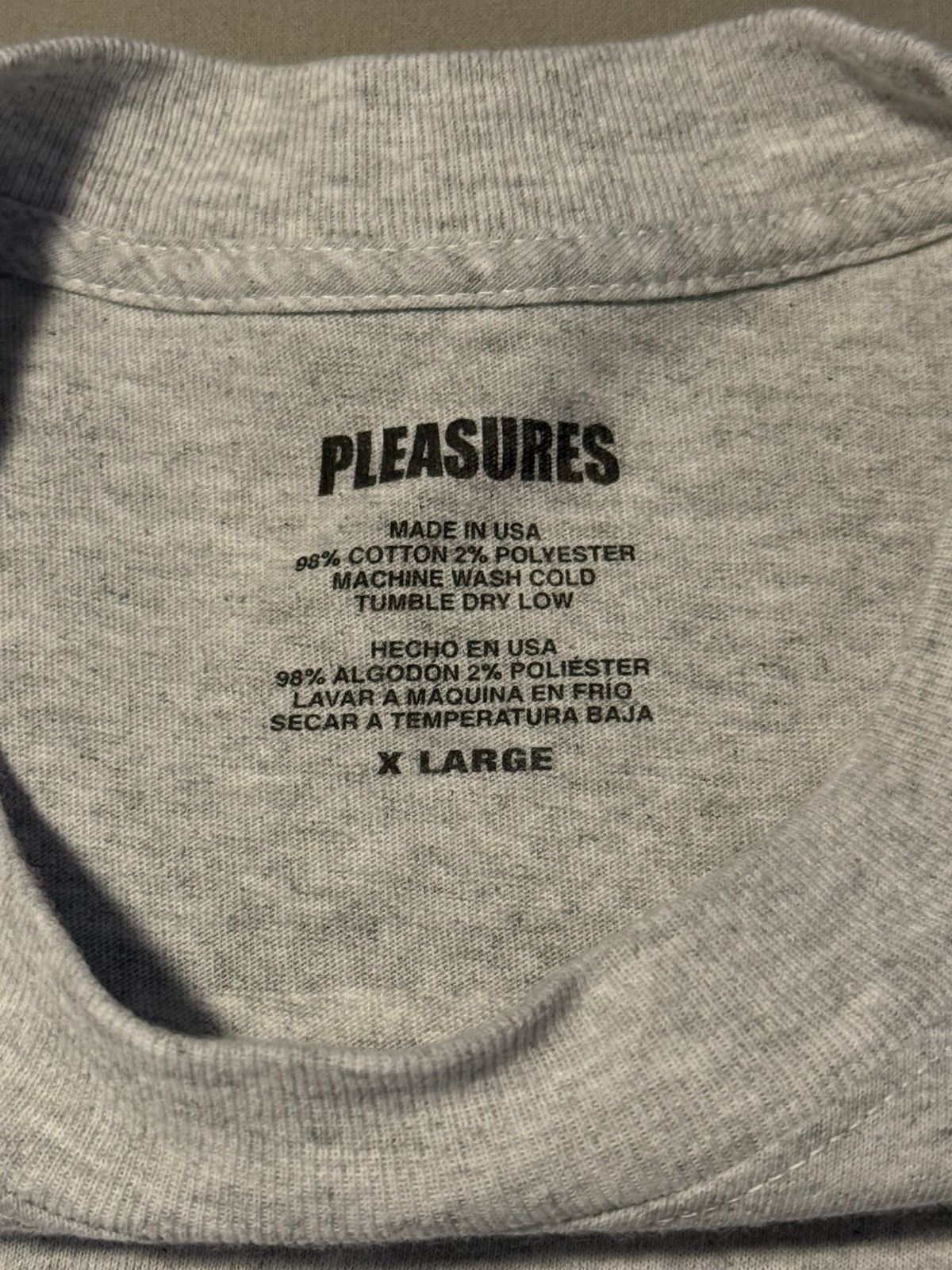 Pleasures Pleasures Now Fast Life Long Sleeve Tee T-Shirt VNDS Size US XL / EU 56 / 4 - 7 Thumbnail