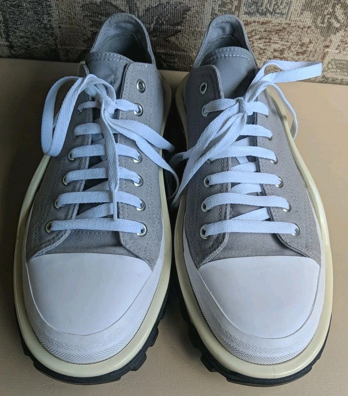 Adidas × Raf Simons Adidas Detroit Runners RAF Simons RS Grey White Sneakers Size US 8 / EU 41 - 6 Thumbnail