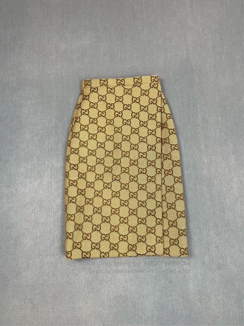 Gucci Gucci Full-print skirt Size 24" / US 00 / IT 34 - 1 Thumbnail