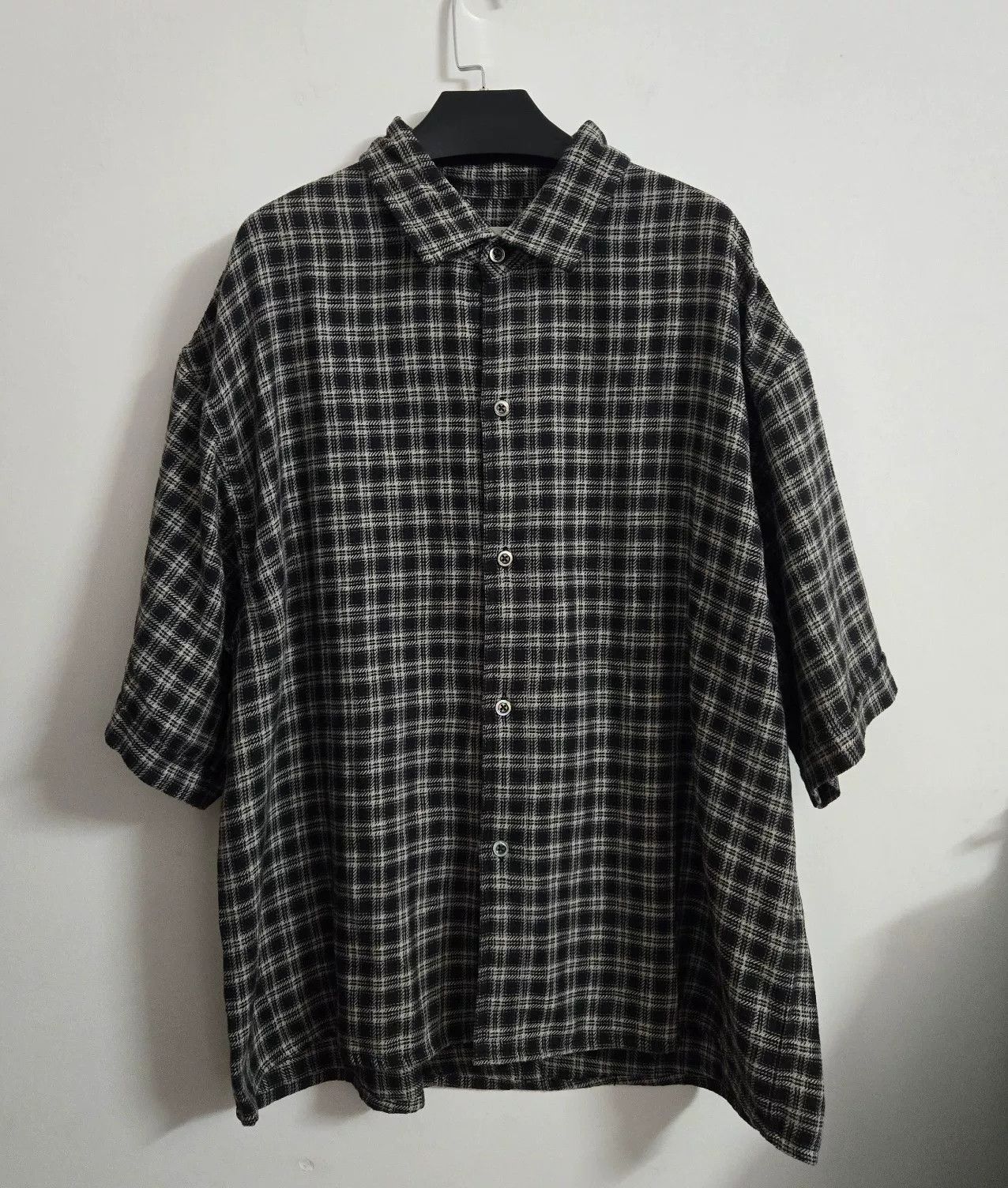 Steven Alan Steven Alan Black Brown Plaid Shirt Size US L / EU 52-54 / 3 - 1 Thumbnail