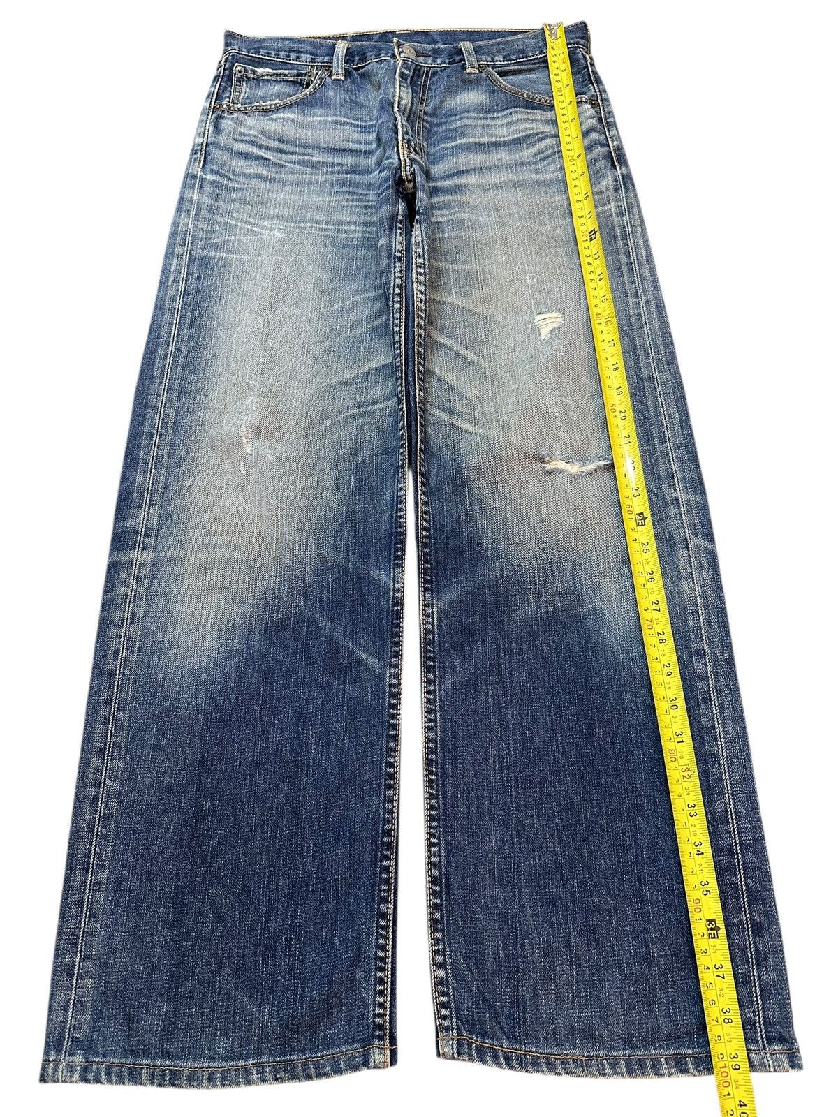 Levi's Vintage 90s Levis 703 Faded Wash Distress Baggy Jeans Size US 32 / EU 48 - 13 Thumbnail