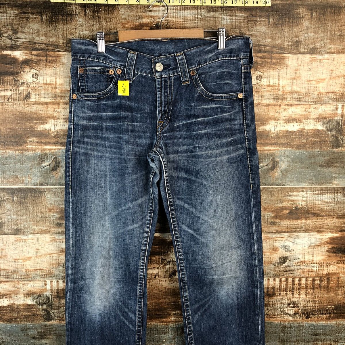 Levi's × Vintage DL Levis Blue Denim Pants #C190 Size US 31 - 2 Thumbnail