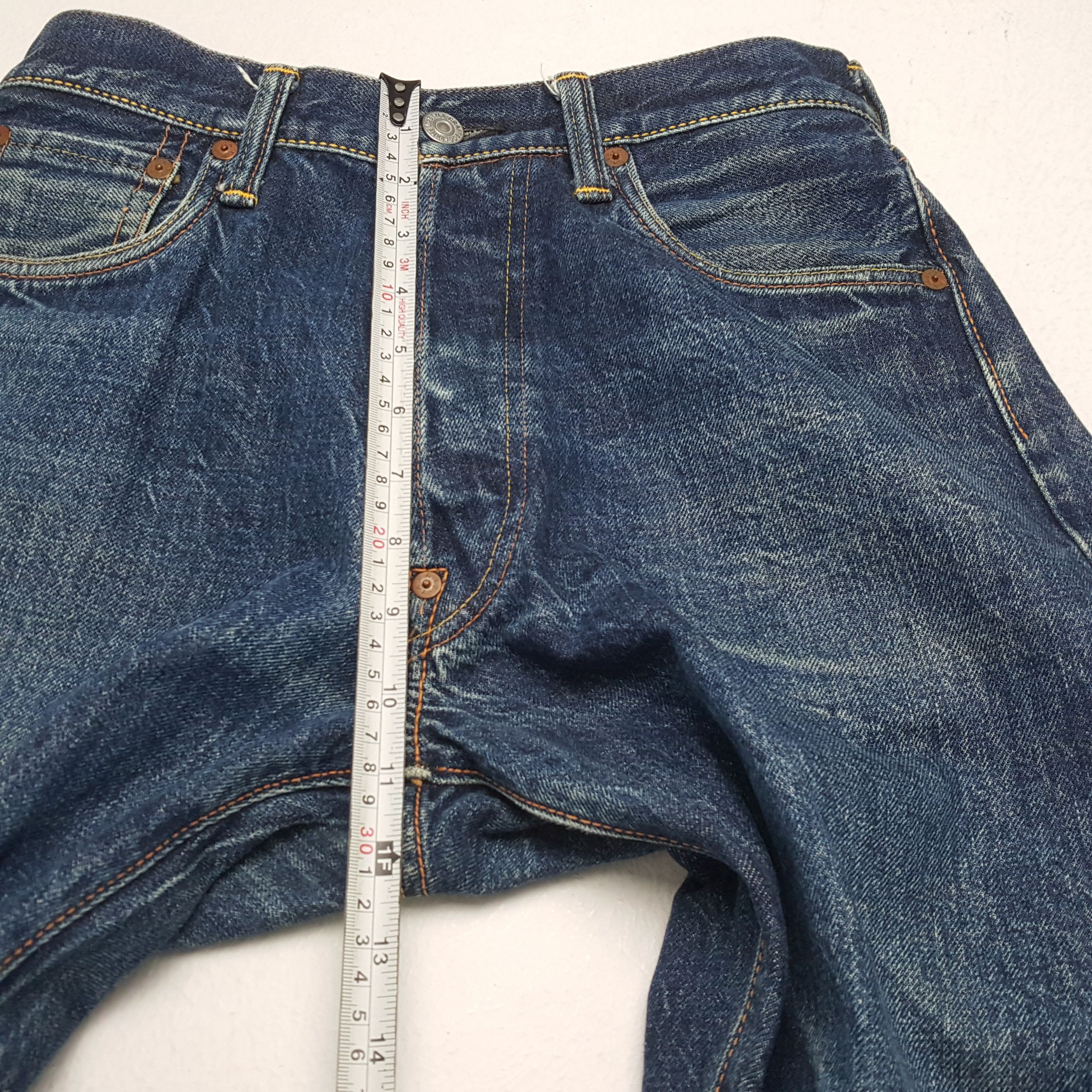 Evisu × Japanese Brand × Vintage Vintage EVISU Japanese Brand Daicock Custom Style Jeans Size US 27 - 8 Thumbnail