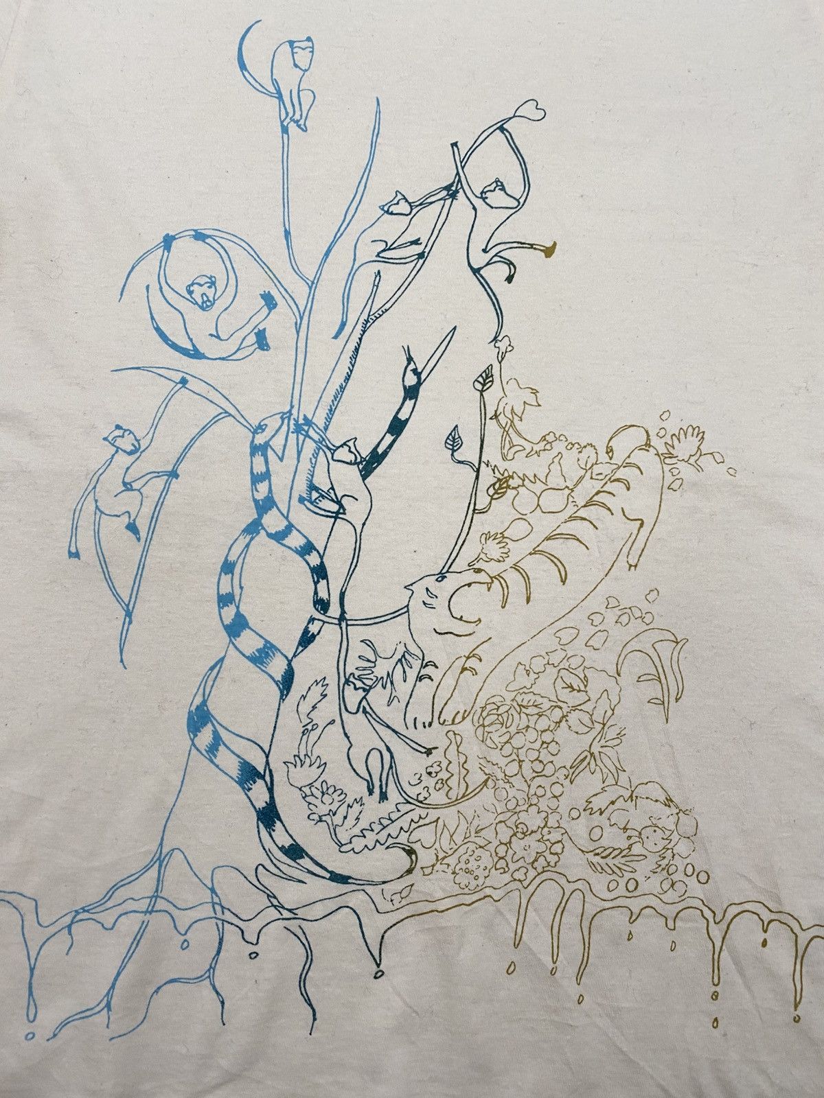 Tsumori Chisato Tsumuri chisato by issey miyake art t-shirt Size US S / EU 44-46 / 1 - 2 Thumbnail