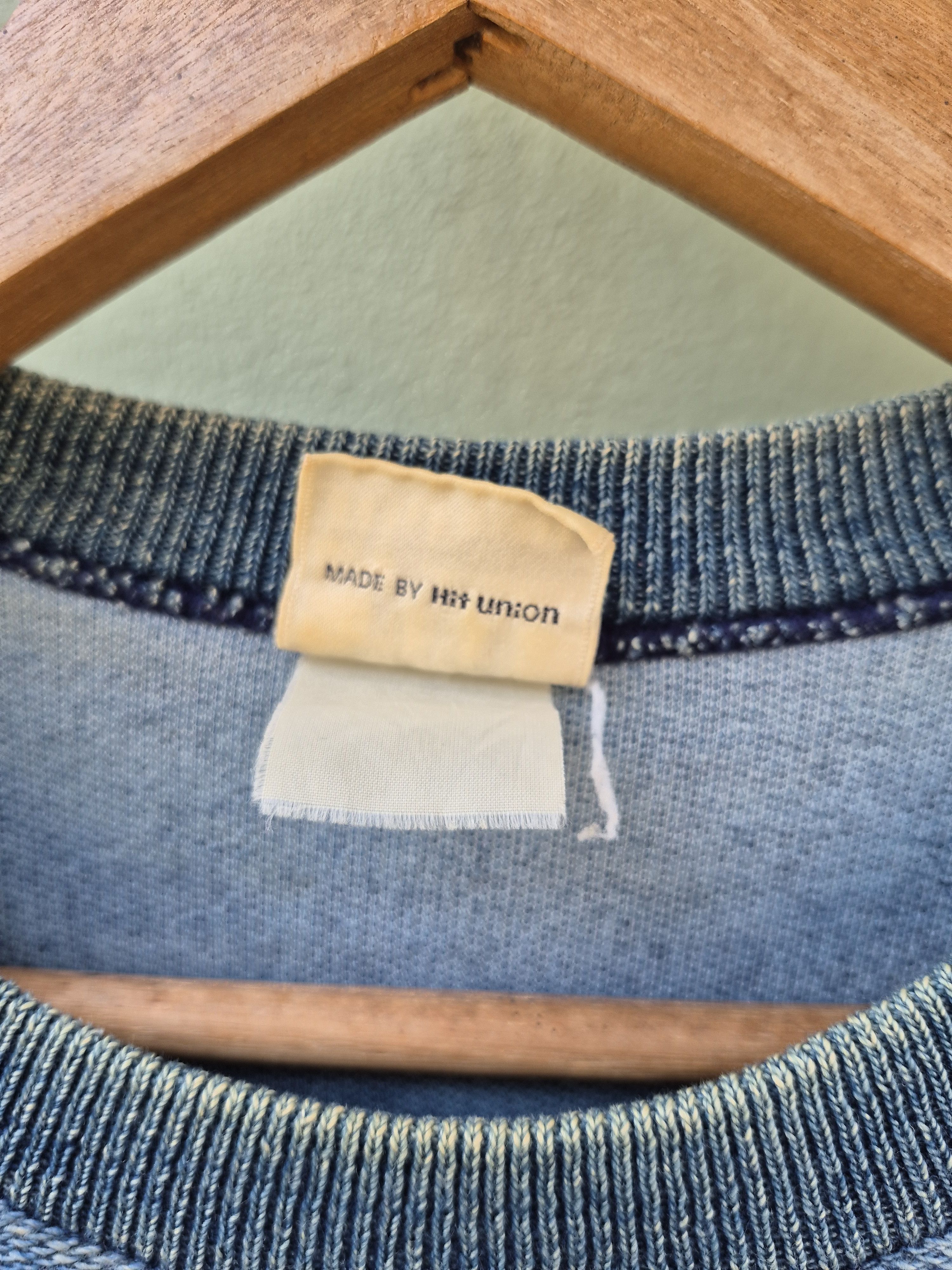 Vintage × Wilson 🔥 Vintage Wilson Cotton Denim Sweater Sweatshirt 80s 90s Size US M / EU 48-50 / 2 - 8 Thumbnail