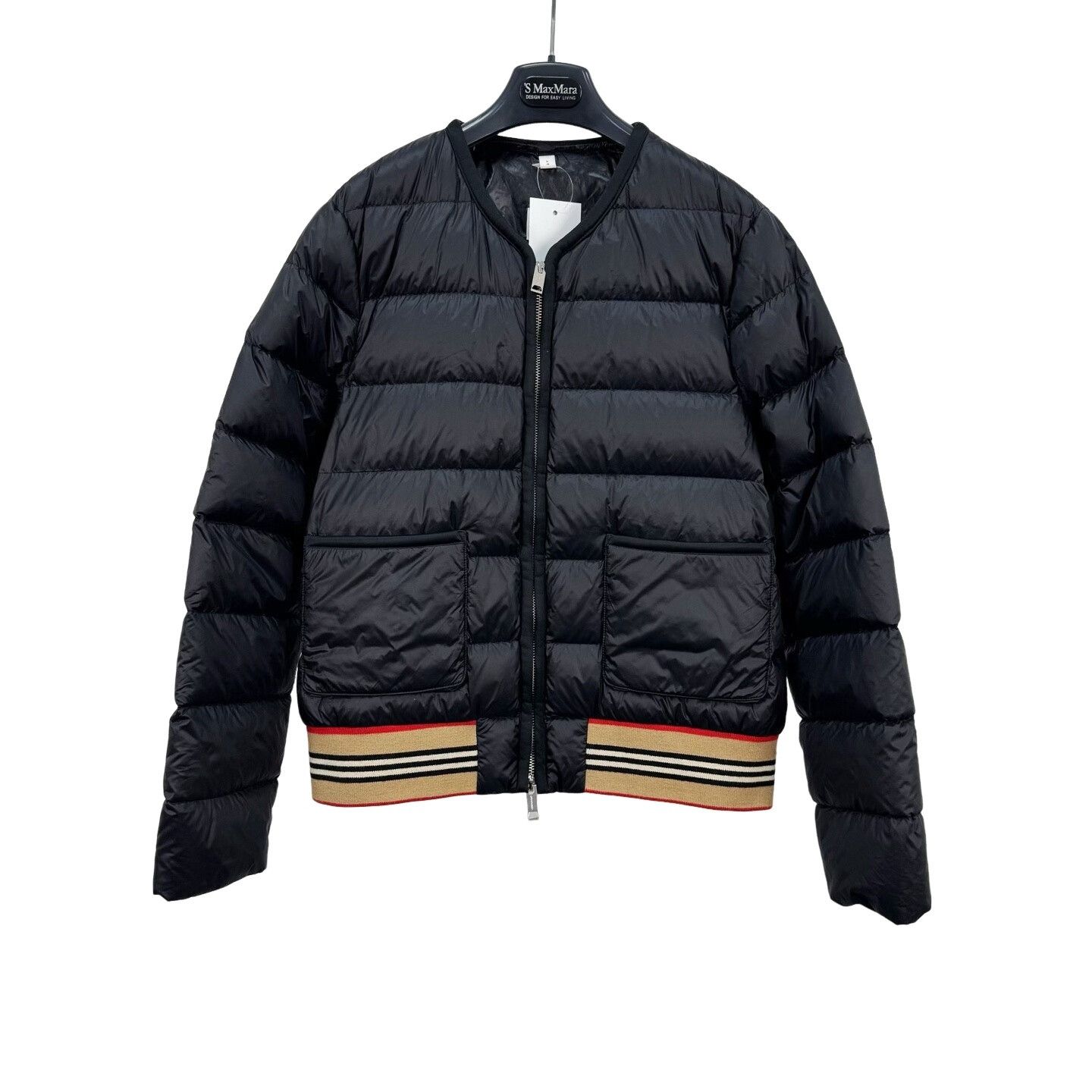 Burberry Burberry Check Trim Quilted Puffer Jacket L Size US L / EU 52-54 / 3 - 1 Thumbnail