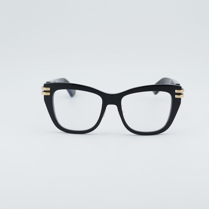 Dior Dior CDIORO S1F 10BB Eyeglasses Shiny Black 54mm Square Size ONE SIZE - 2 Thumbnail