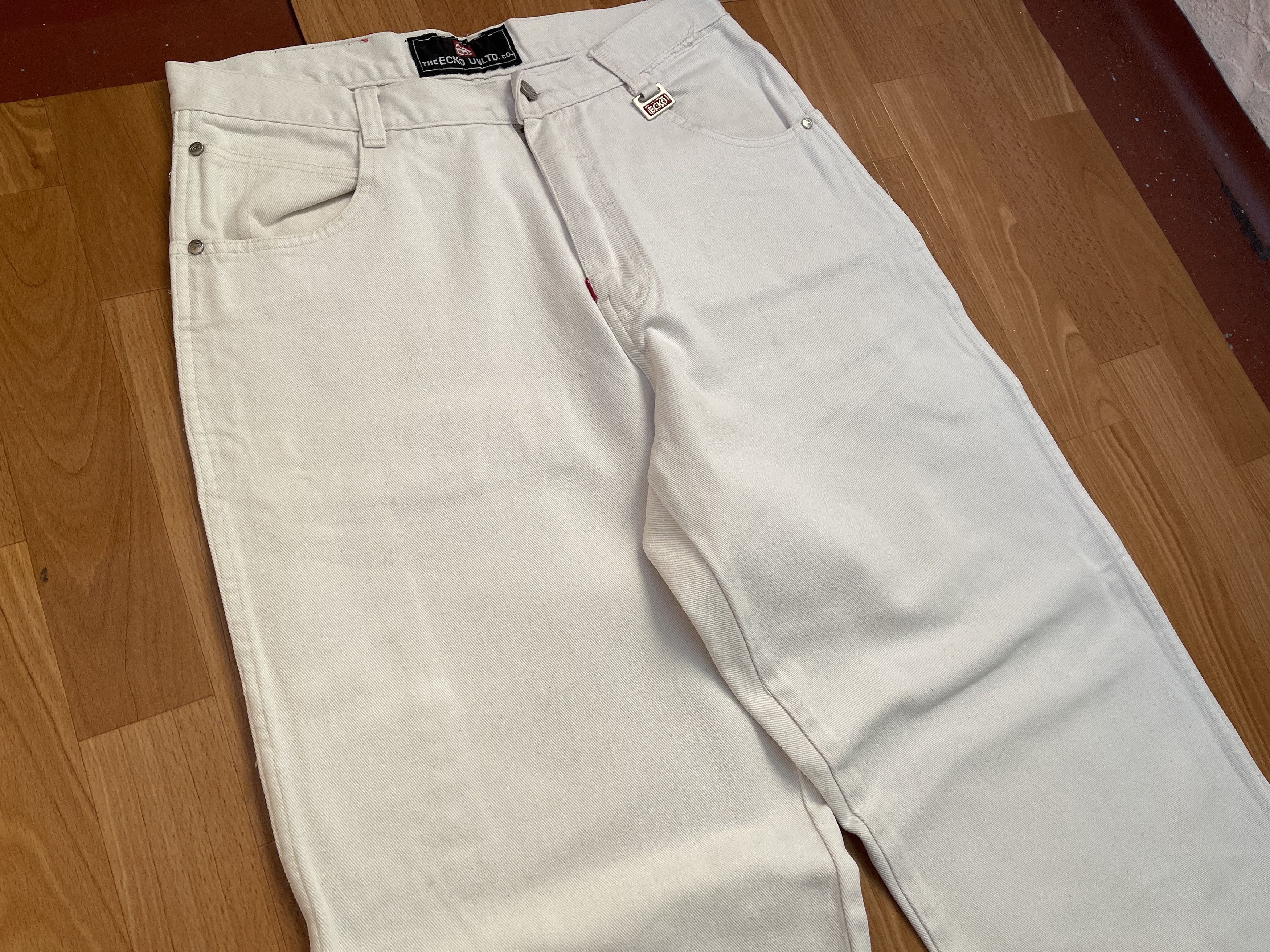 Ecko Unltd. Ecko Unltd jeans, baggy, vintage 90s hip hop skater Y2K W 34 Size US 34 / EU 50 - 8 Thumbnail