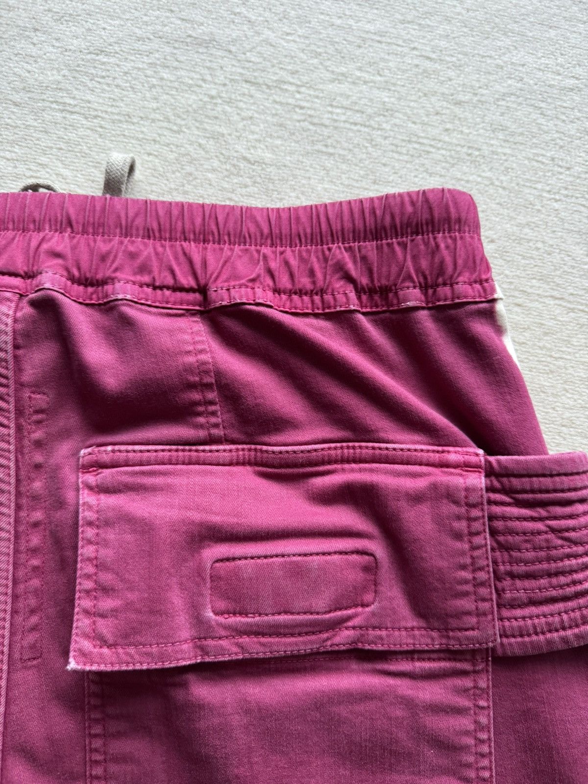 Rick Owens × Rick Owens Drkshdw * SAMPLE * FW19 LARRY DRKSHDW FUXIA PINK DEGRADE CREATCH Size US 30 / EU 46 - 13 Thumbnail