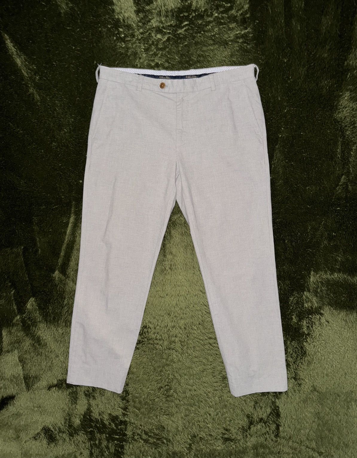 Brooks Brothers [W36] Brooks Brothers USA Washed Cotton Trousers Gray Size US 36 / EU 52 - 1 Thumbnail