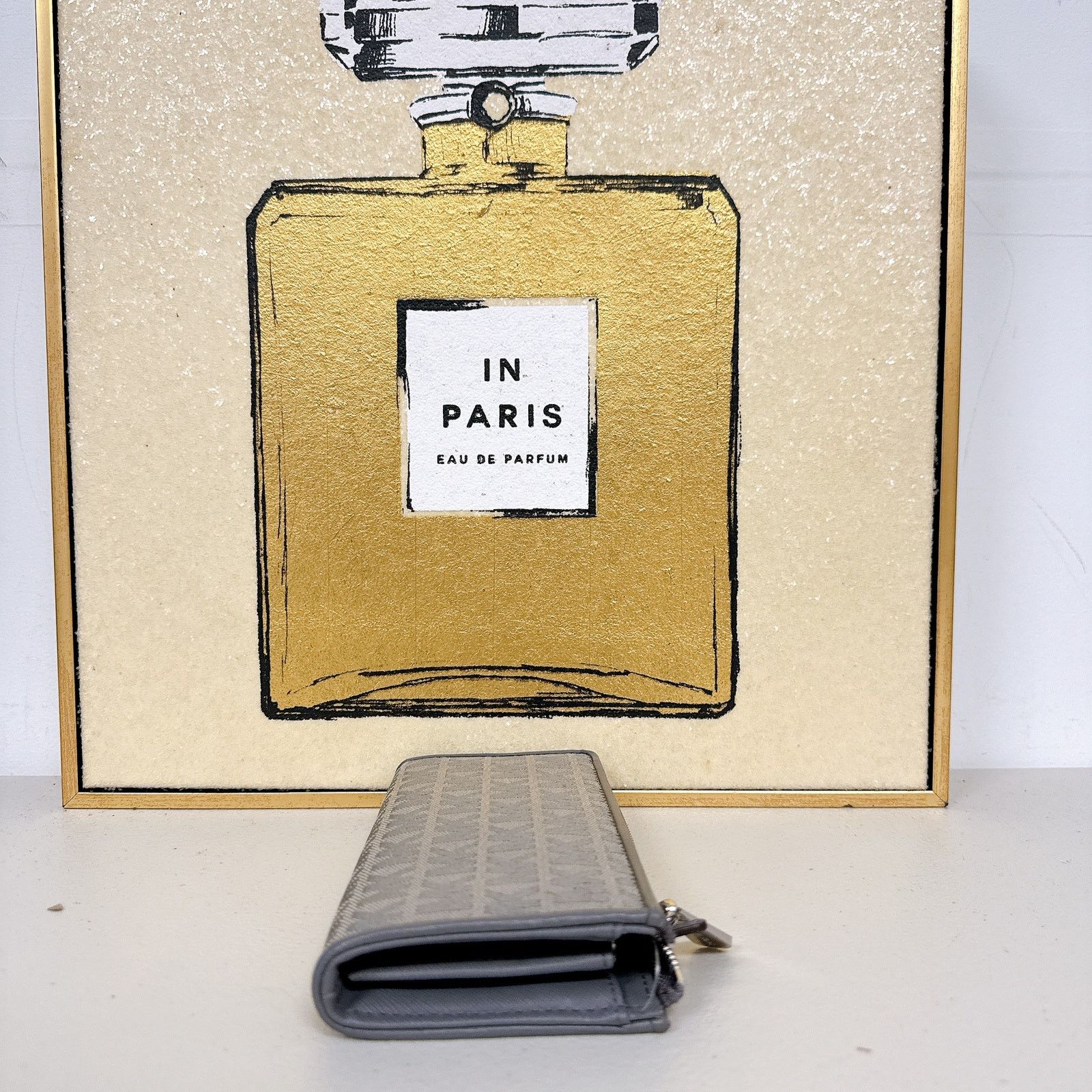 Michael Kors Michael Kors 35T9STVZ3JJet Set Travel Signature CanvasWallet Size ONE SIZE - 4 Thumbnail