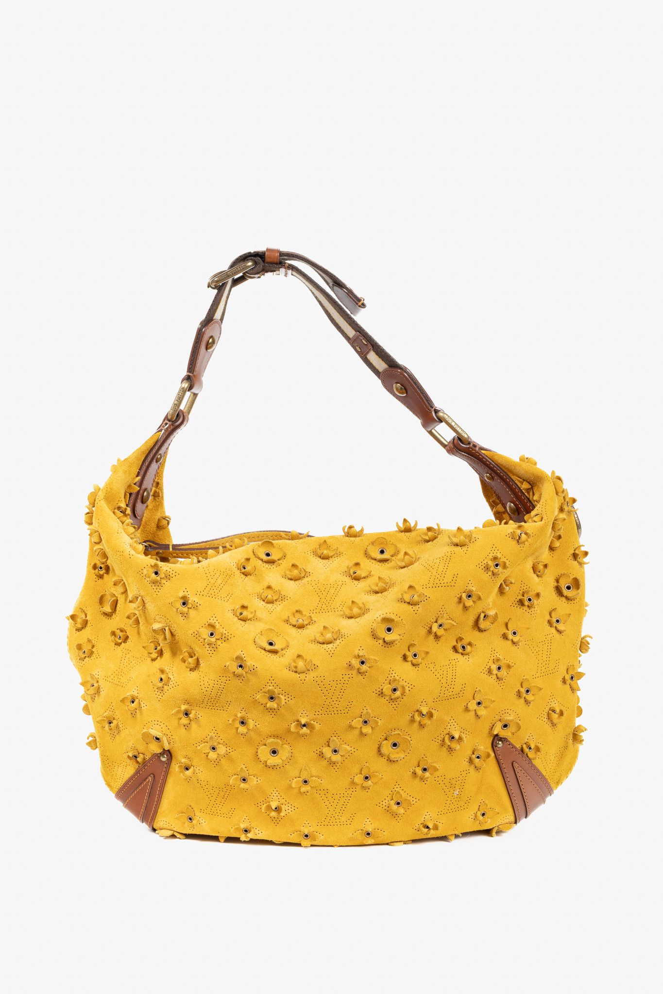 Louis Vuitton Louis Vuitton Onatah Fleurs GM Mais Suede Hobo Bag Size ONE SIZE - 1 Thumbnail