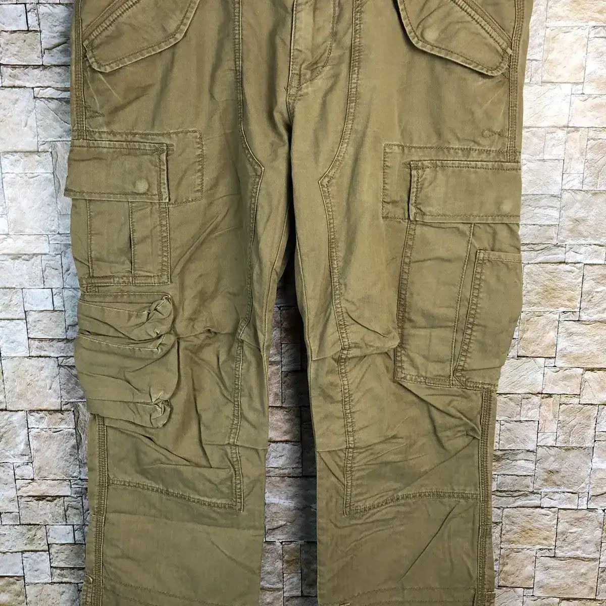 Ralph Lauren DL Ralph Lauren double knee 3d pocket Cargo Pants #A140 Size US 35 - 6 Thumbnail