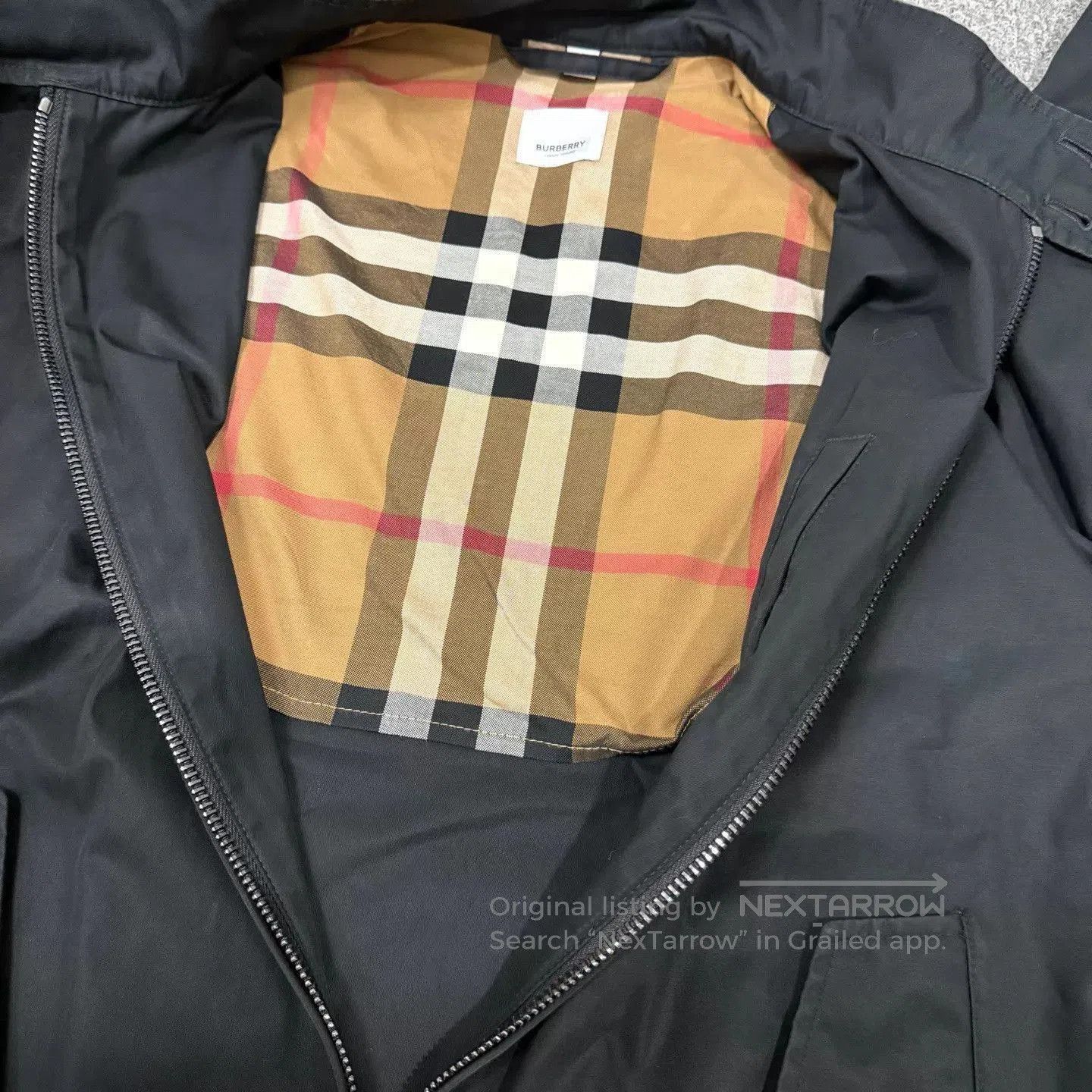 Burberry Black Lightweight Zip. Size US M / EU 48-50 / 2 - 4 Thumbnail