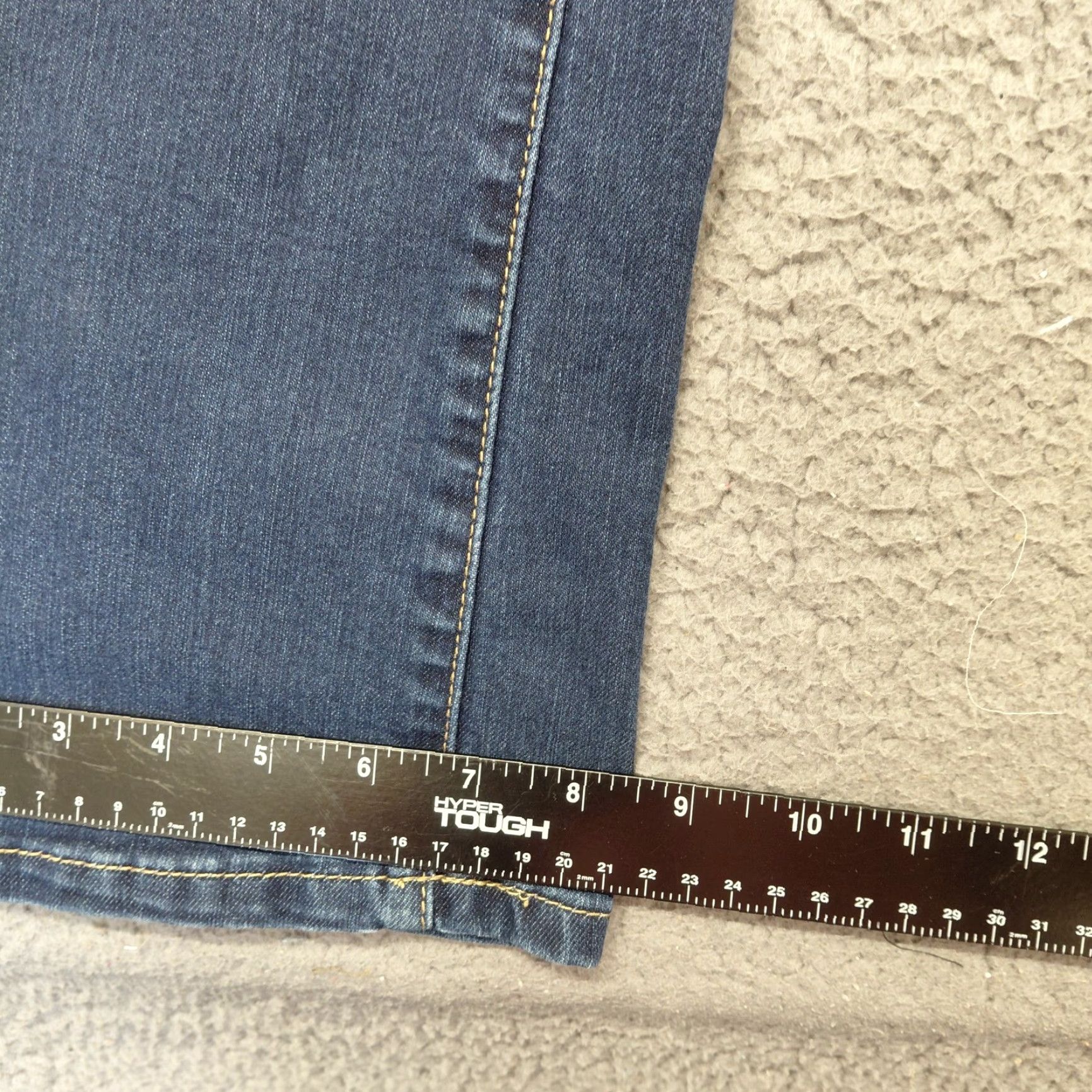Vintage Maurices Jeans Women's 29x29 Blue Denim Bootcut Mid Rise Cotton Blend Jeans Size 29" - 7 Thumbnail