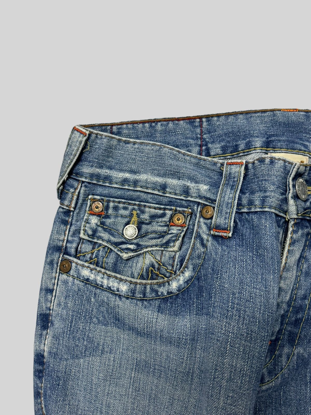 True Religion Vintage True Religion Jeans BILLY Bootcut Denim Jeans Size US 34 / EU 50 - 8 Thumbnail