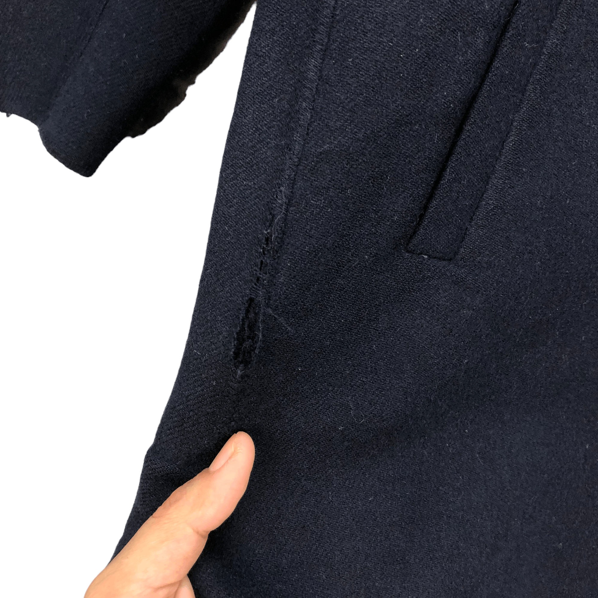 Max Mara 'S MAX MARA HOODED WOOL BLEND OVERCOAT JACKET #6845-90 Size S / US 4 / IT 40 - 7 Thumbnail