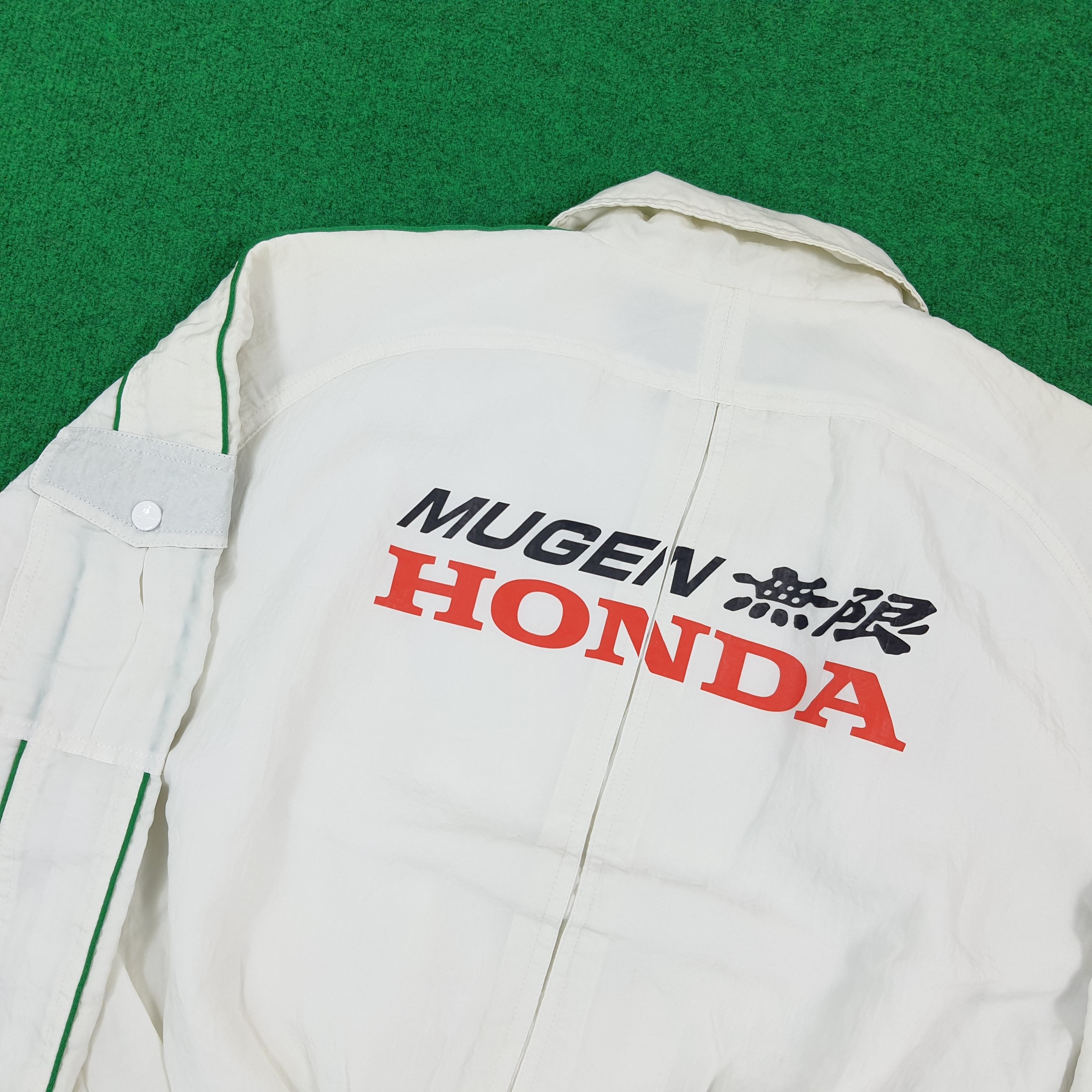 Japanese Brand Vintage Honda Mugen Custom Logo Pit Crew Jacket C300N14 Size US M / EU 48-50 / 2 - 2 Thumbnail
