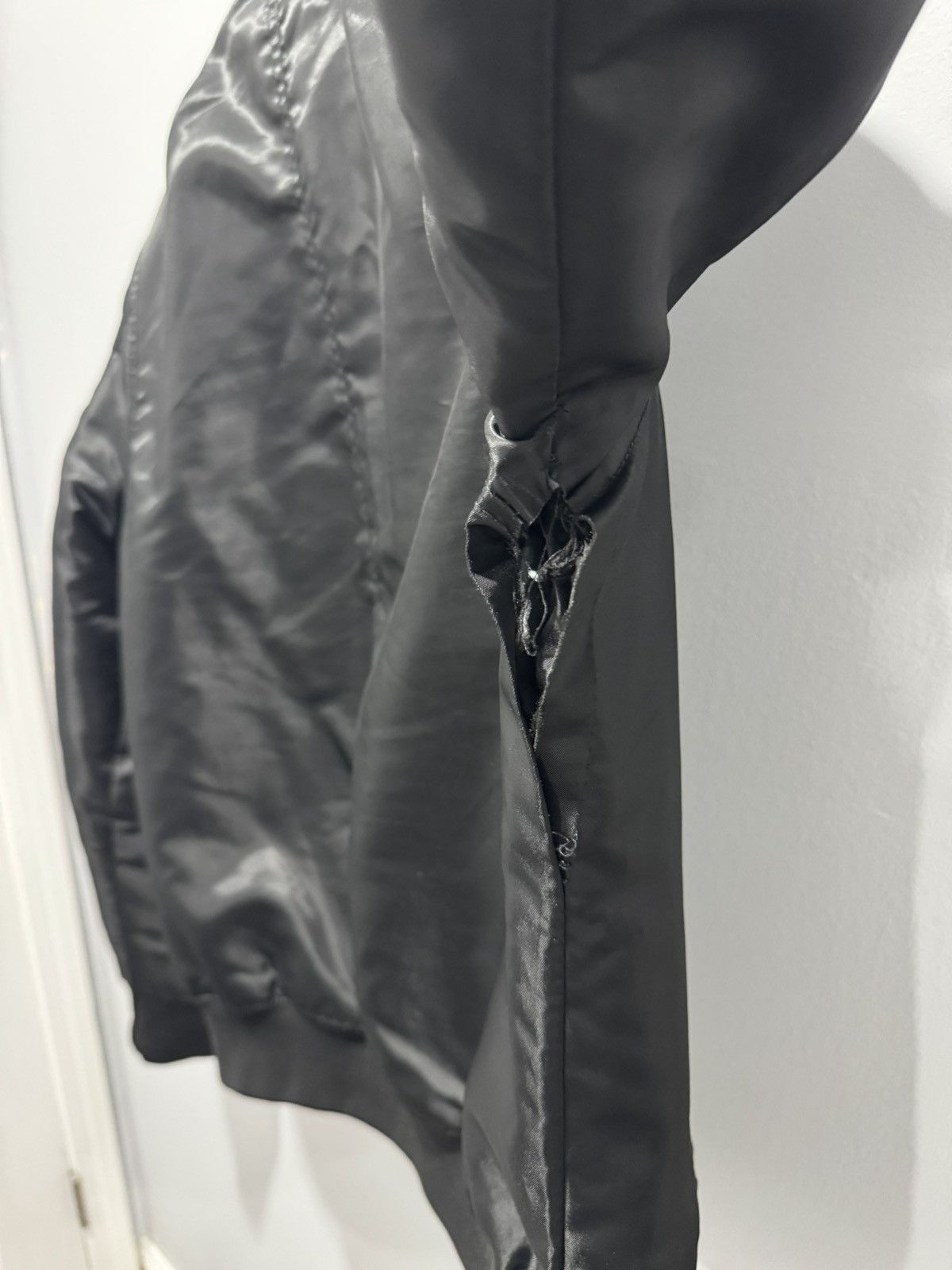 Southpole Vintage South Pole Bomber Quilted Jacket Size Medium Black Size US M / EU 48-50 / 2 - 8 Thumbnail