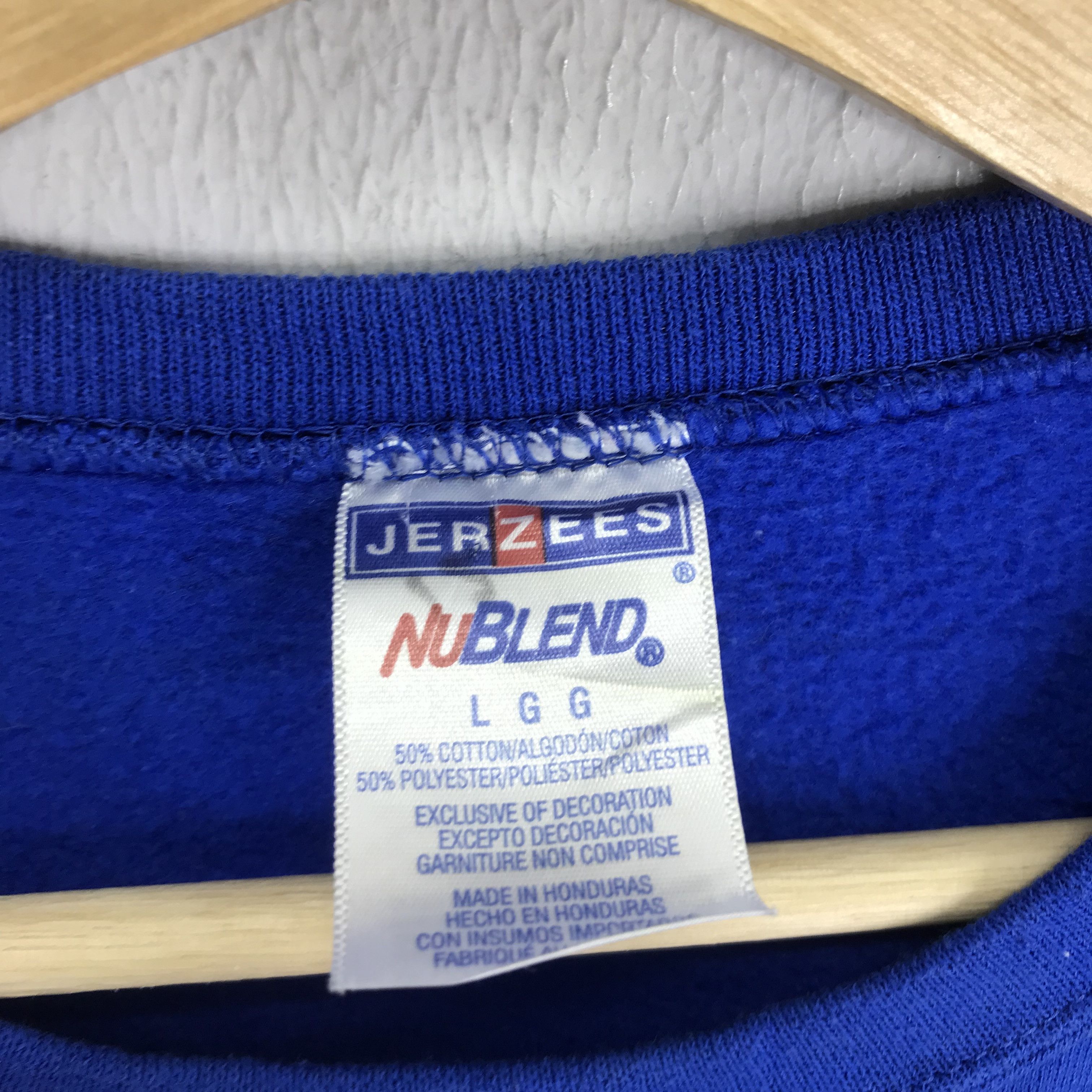 Vintage Vintage Bonita Beach Florida Blue Sweatshirt - 249 Size US L / EU 52-54 / 3 - 6 Thumbnail