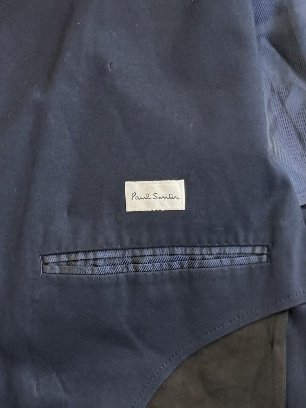 Paul Smith Paul Smith Mainline Navy Double-Breasted cropped Peacoat-XL Size US XL / EU 56 / 4 - 19 Thumbnail