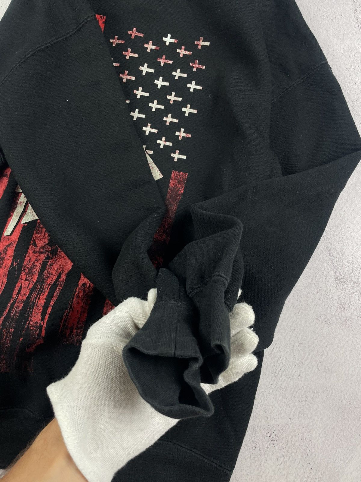 Slayer Vintage Slayer Hoodie Black L Front & Back Print Metal Band Size US L / EU 52-54 / 3 - 9 Thumbnail