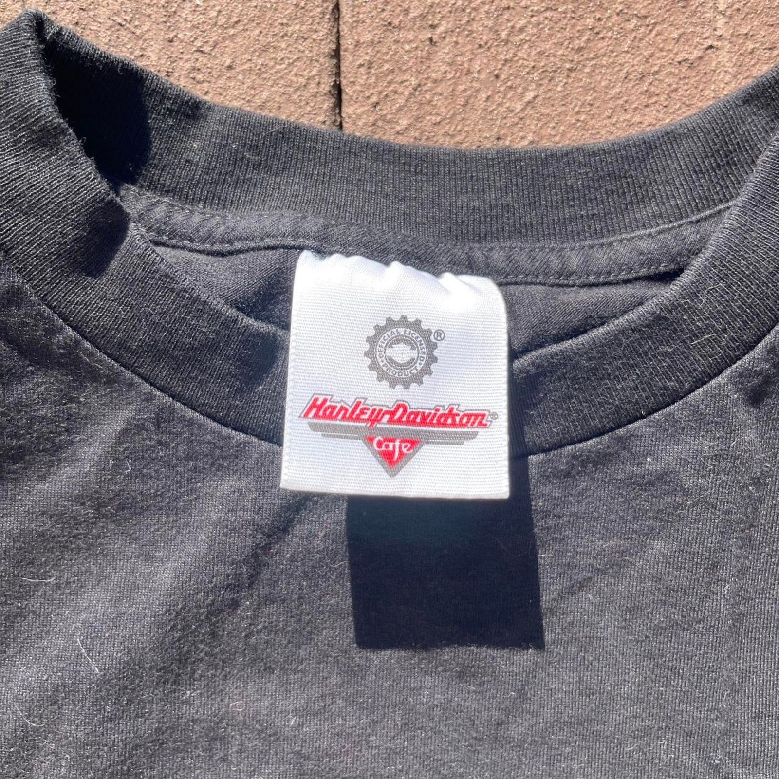 Harley Davidson Vintage Harley Davidson cafe shirt Size US XL / EU 56 / 4 - 3 Thumbnail