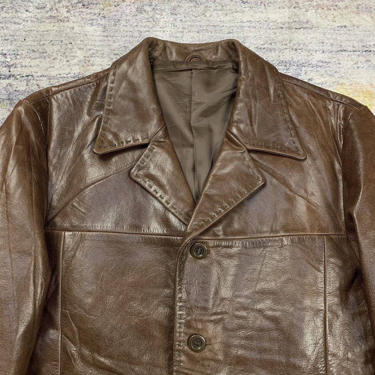Tornado Mart Tornado mart leather blazer Size US M / EU 48-50 / 2 - 3 Thumbnail