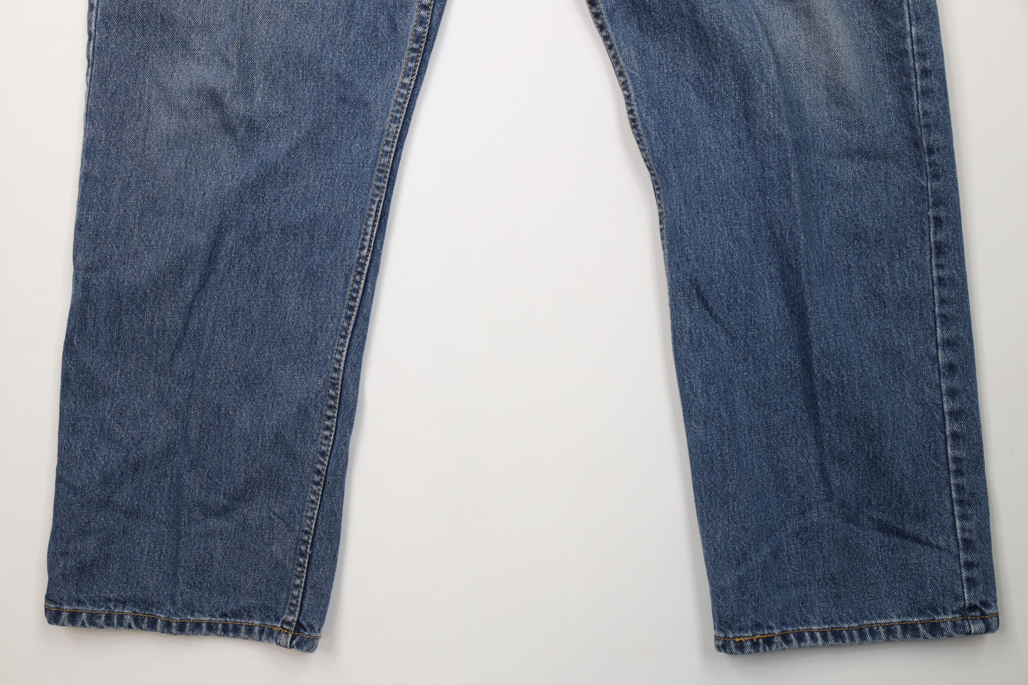 Levi's Vintage Y2K Levis 505 Regular Straight Leg Denim Jeans Size US 40 / EU 56 - 4 Thumbnail