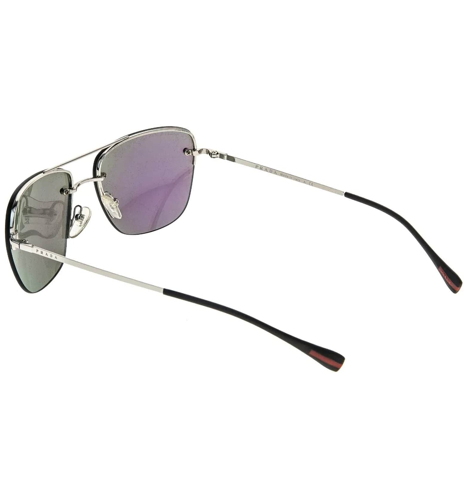 Prada PRADA 52R Linea Rossa Spectrum Sport Pilot Sunglasses PS52RS Size ONE SIZE - 4 Thumbnail