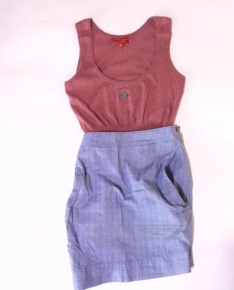 Vivienne Westwood Vivienne Westwood Planet embroidery dusty pink vest Size M / US 6-8 / IT 42-44 - 5 Thumbnail