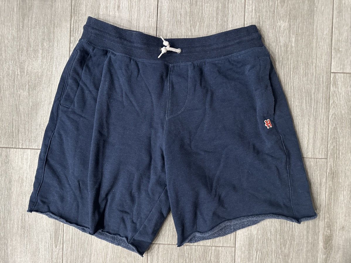 Homage Men's Homage Go-To Sweat Shorts Navy Blue Size L Large Used Size US 36 / EU 52 - 1 Thumbnail